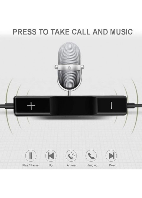 Type-C In-ear Headphones Wired, Black（Single shot is not delivered）