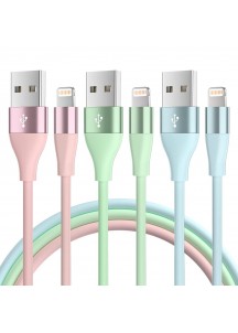Phone Charger 3Pack 10FT Lightning Cable(Single shot is not delivered)