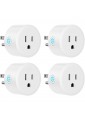 Smart Socket with Remote Control & Timer Function, 2.4GHz WiFi Onl